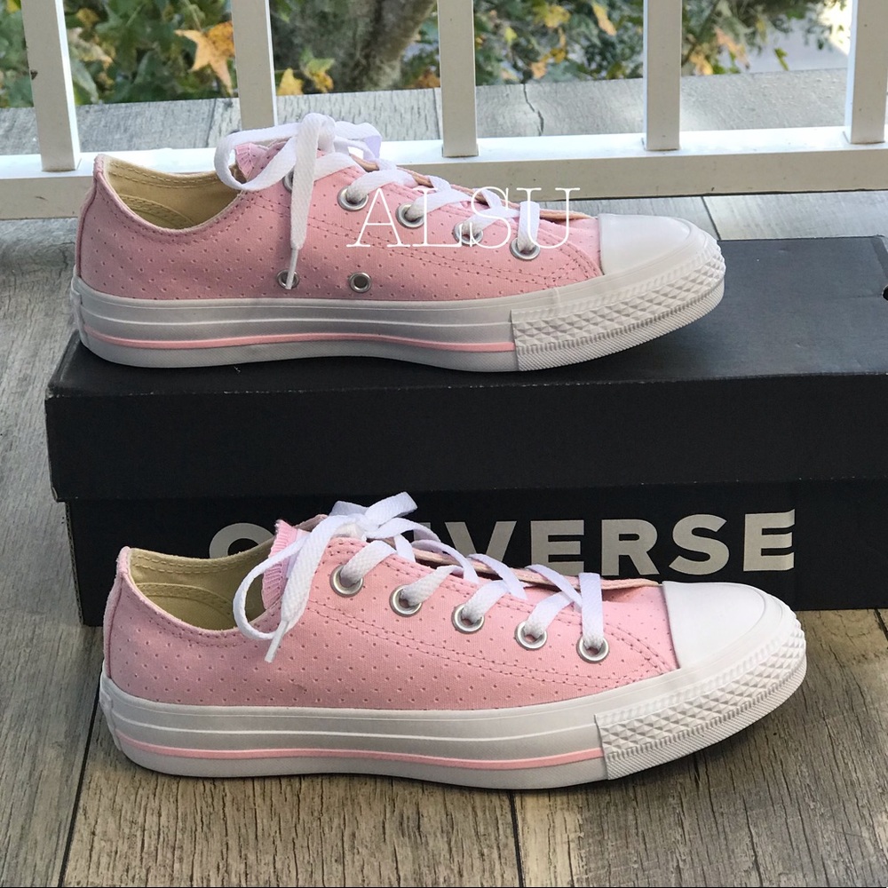 NWT Converse Ctas OX Cherry 🍒 Blossom W AUTHENTIC - Picture 2 of 8